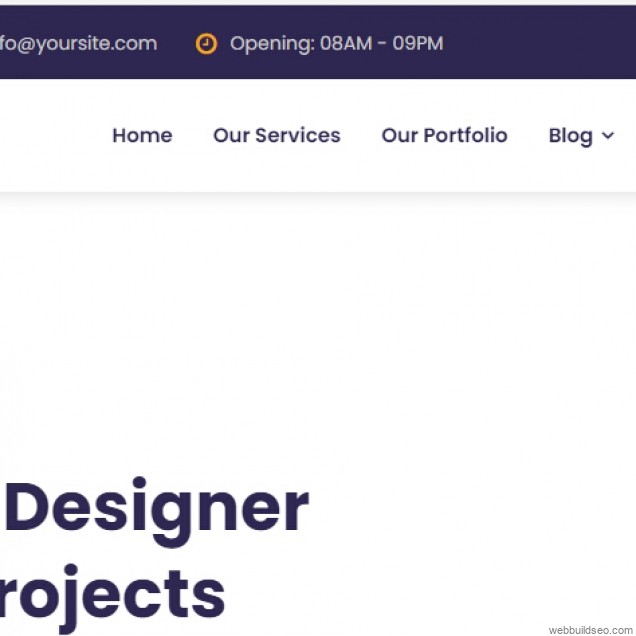 बिज़व्हील यूआई डिज़ाइन कंपनी की वेबसाइट