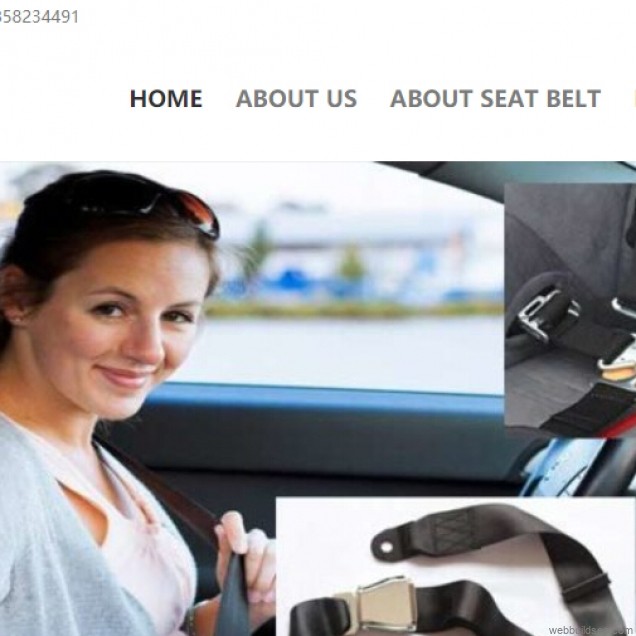 BX सीट बेल्ट एक्सपोर्ट कंपनी की वेबसाइट